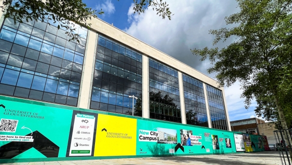 City Campus comes to life as scaffolding removed – revealing iconic art deco building